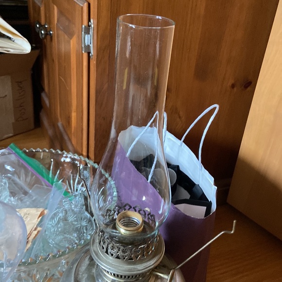 Antique Rayo converted oil lamp working - Picture 11 of 15